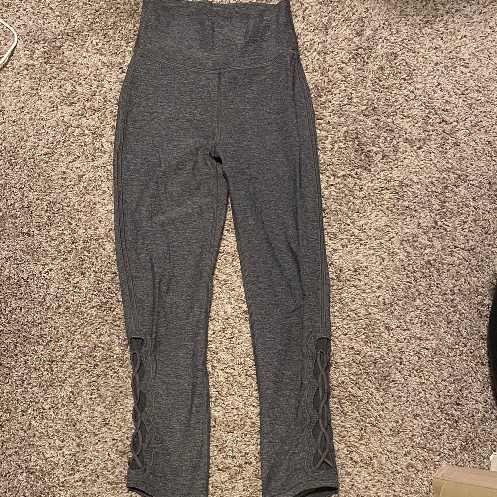 lululemon athletica Gray High-Waisted Pants
